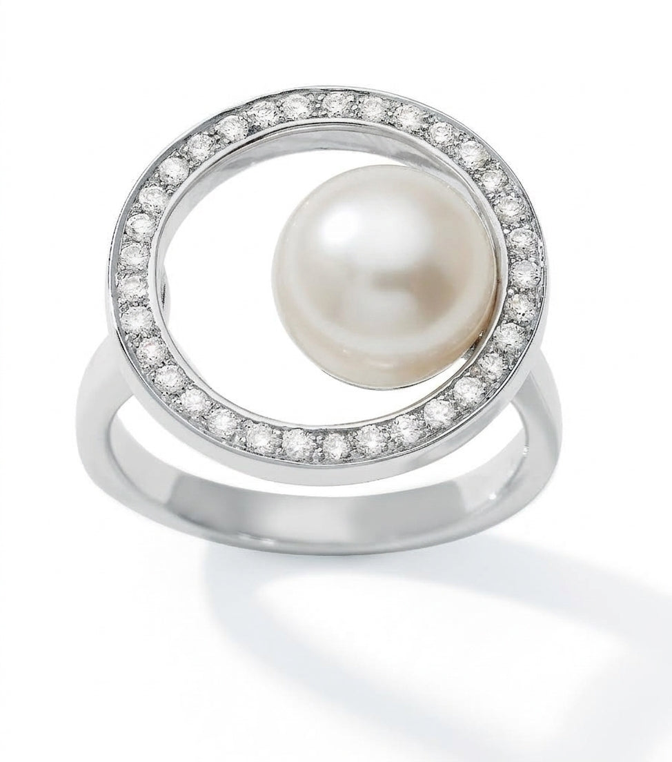 BAGUE OR 18CT D0.29 EDB 9-9.5MM