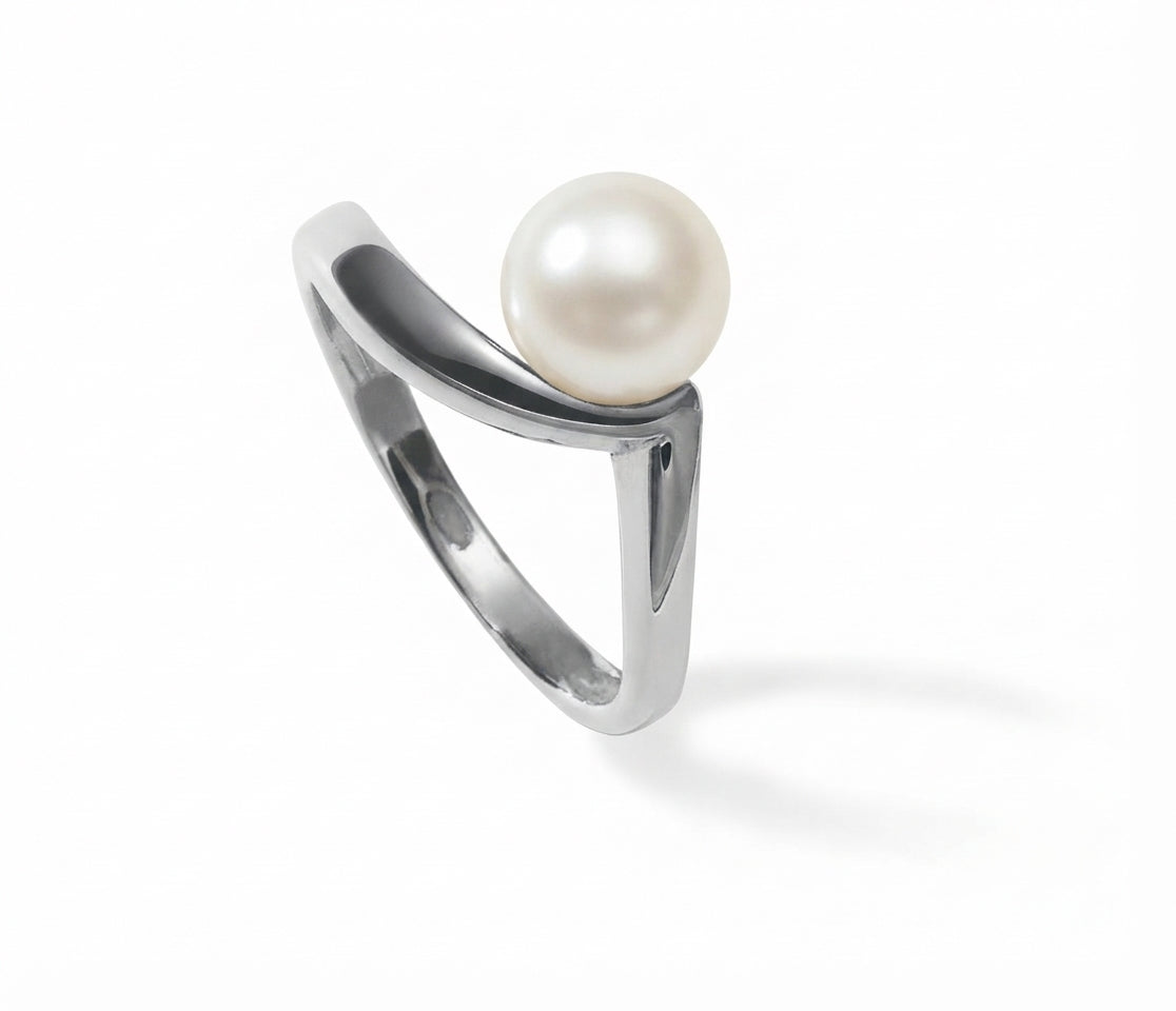 BAGUE OR 750‰ ED 7.5-8MM