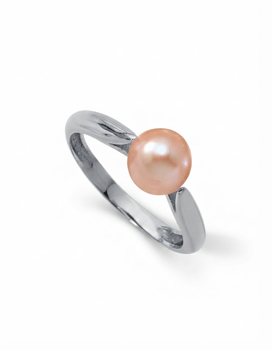 BAGUE OR 750‰ ED ROSE 6.5-7M 2G45