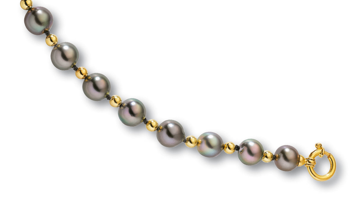 BRACELET TAHITI 8-9 BOULES ORJ 18CT 2G00 – BTSRB1-J