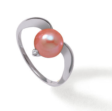 BAGUE ORG 750‰ D0.01 ED ROSE 7.5-8 2G20 – A1019RF-G