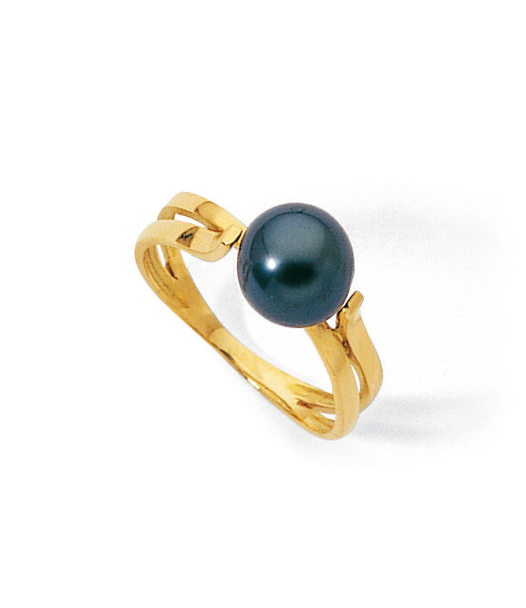 BAGUE OR JAUNE 750‰ TAHITI 8-8.5MM  1G60 – A1020T-J