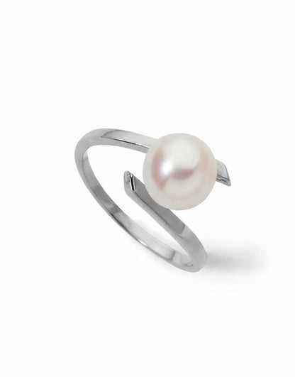 BAGUE OR 750‰ ED 7.5-8MM