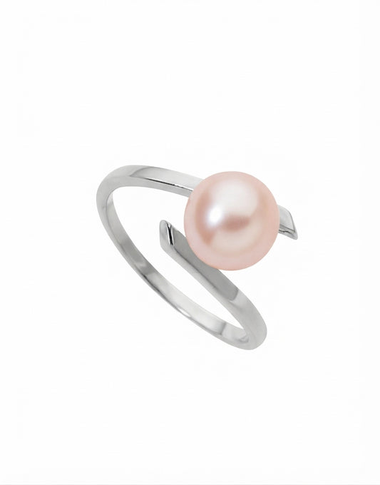 BAGUE OR 18CT ED ROSE 7.5-8MM