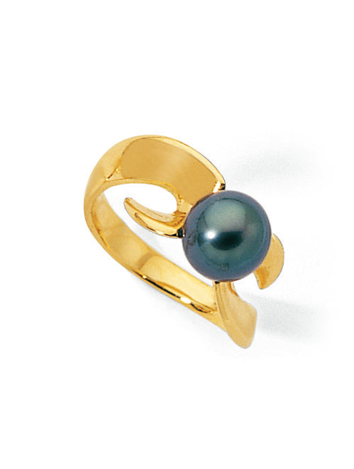 BAGUE OR GRIS 750‰ TAHITI 8-8.5MM   3G80 – A1028T-G