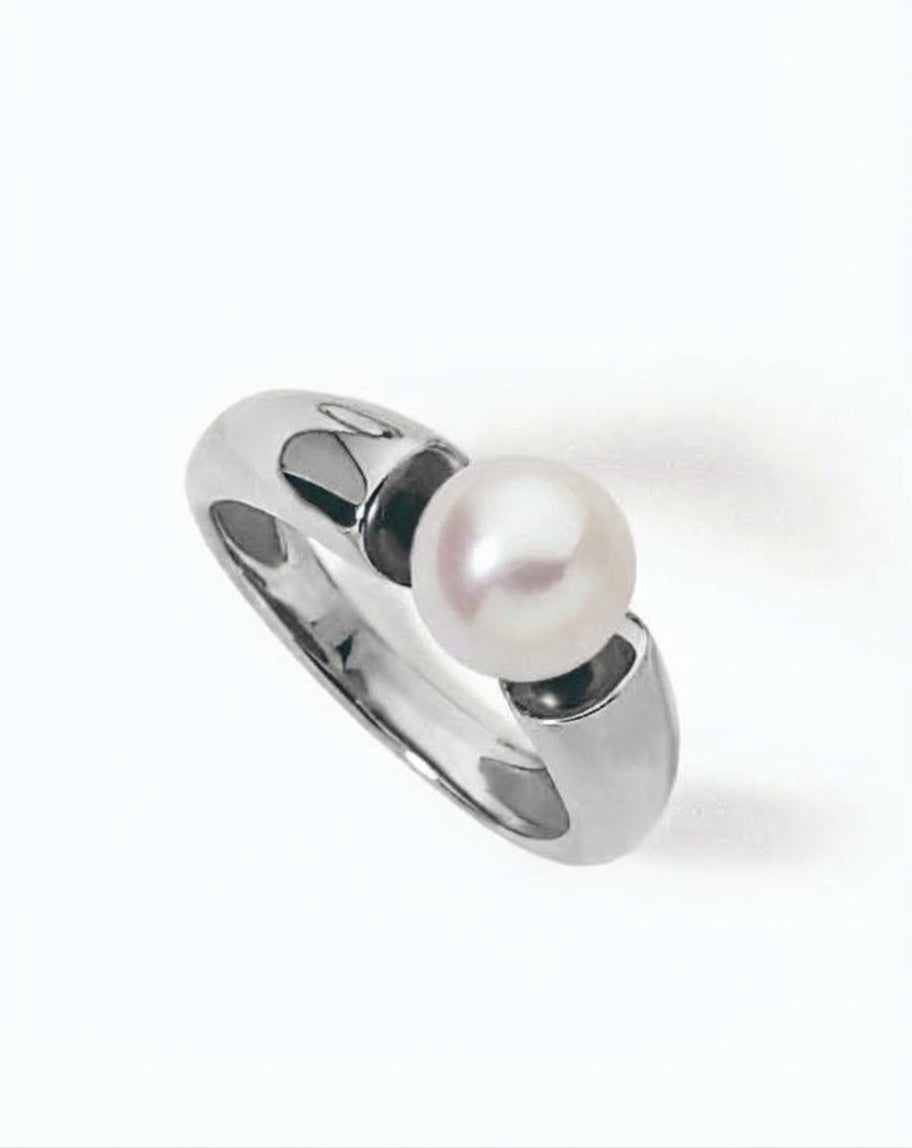 BAGUE OR 750‰ ED 7.5-8MM