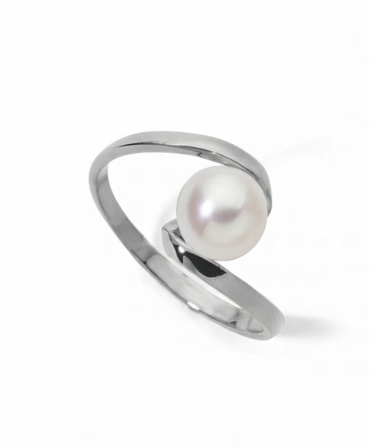 BAGUE OR 750‰ ED 7.5-8MM