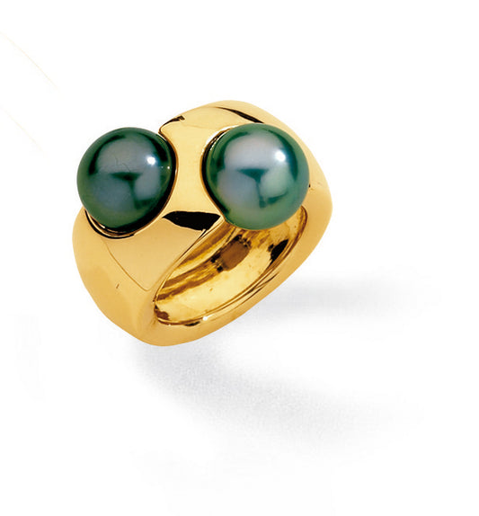 BAGUE OR GRIS 18CT TAHITI 10-10.5  12G50 – A1049T-G