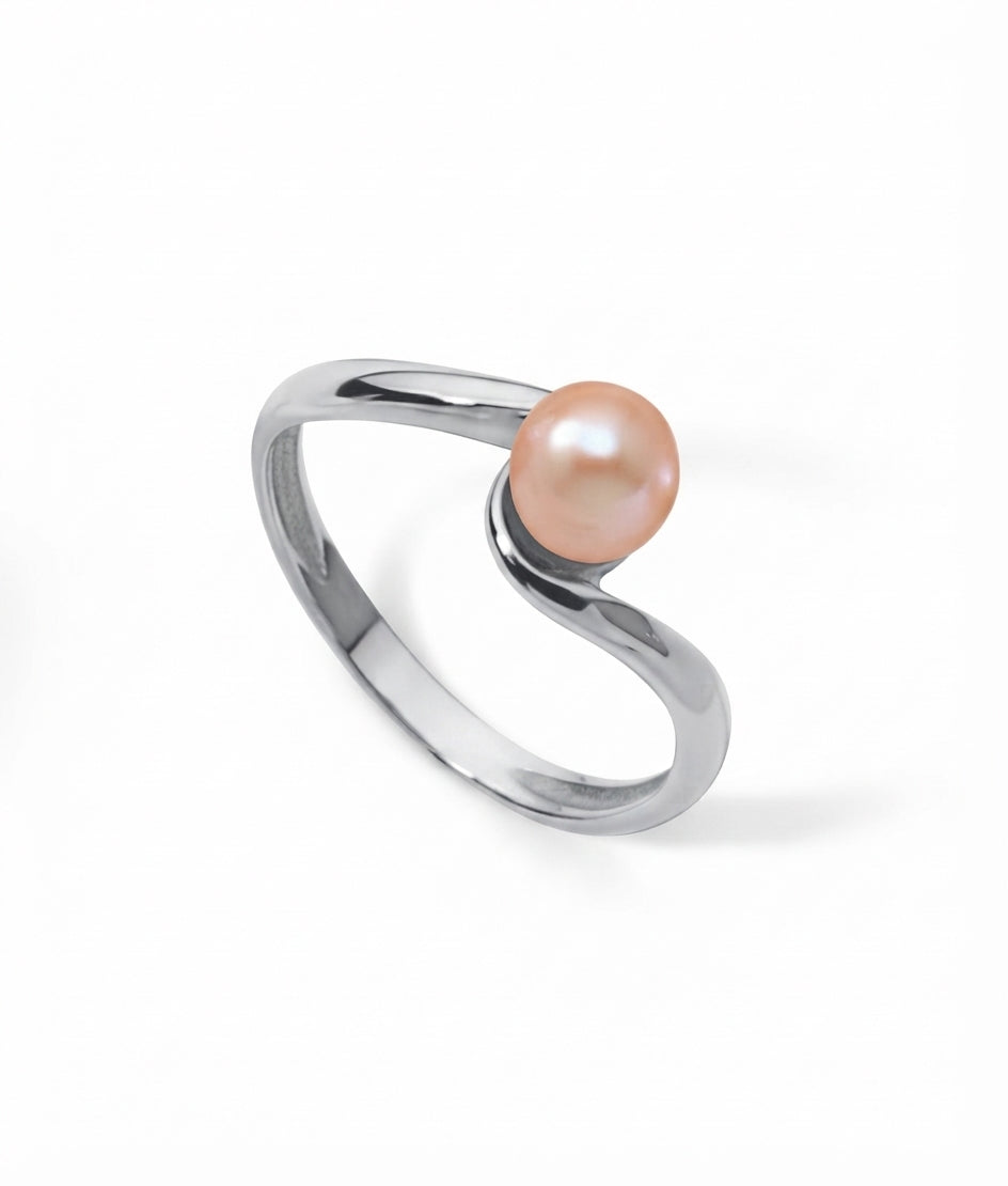 BAGUE OR 750‰ ED ROSE 5-5.5MM