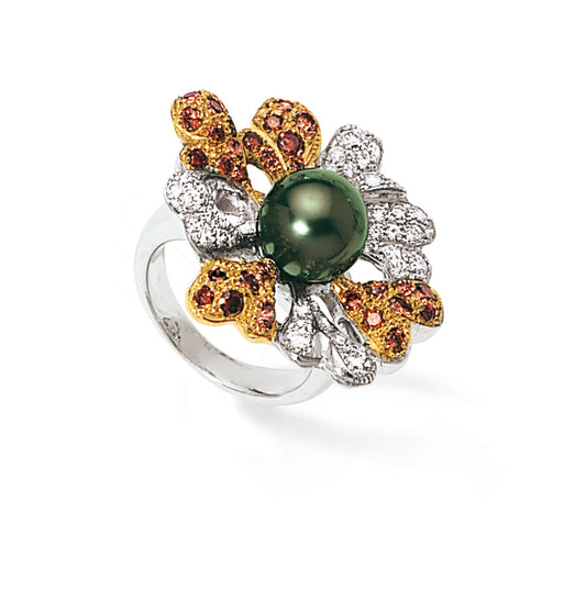 BAGUE OR GRIS TAHITI 10-10.5 D2.36 18G00 – A1093T-G