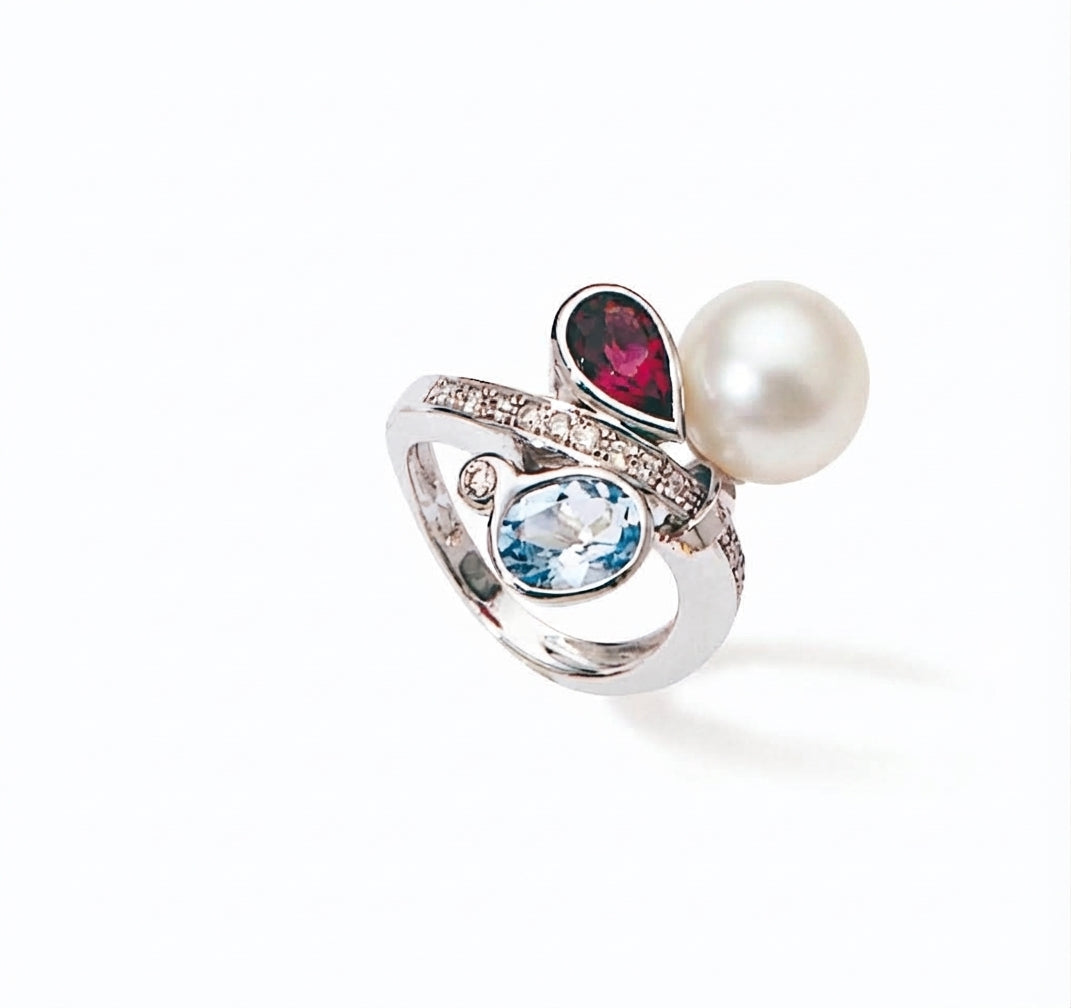 BAGUE OG 750‰ TOP+TOUR EDB 10.5-11 MM