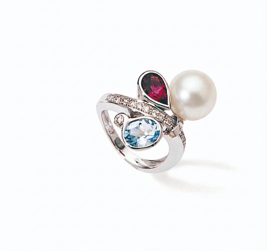 BAGUE OG 750‰ TOP+TOUR EDB 10.5-11 MM