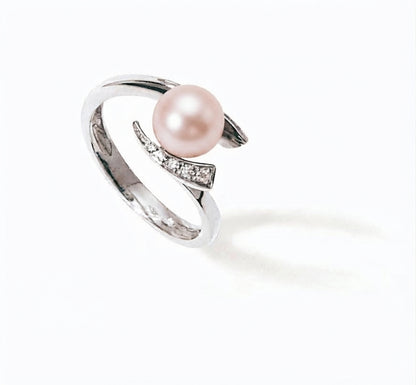 BAGUE OR 750‰ D0.06 ED ROSE 7.5-8M 3G50