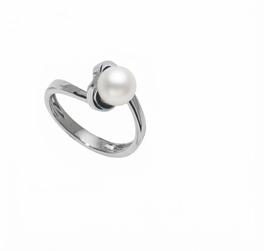 BAGUE OR 750‰ ED 7.5-8MM
