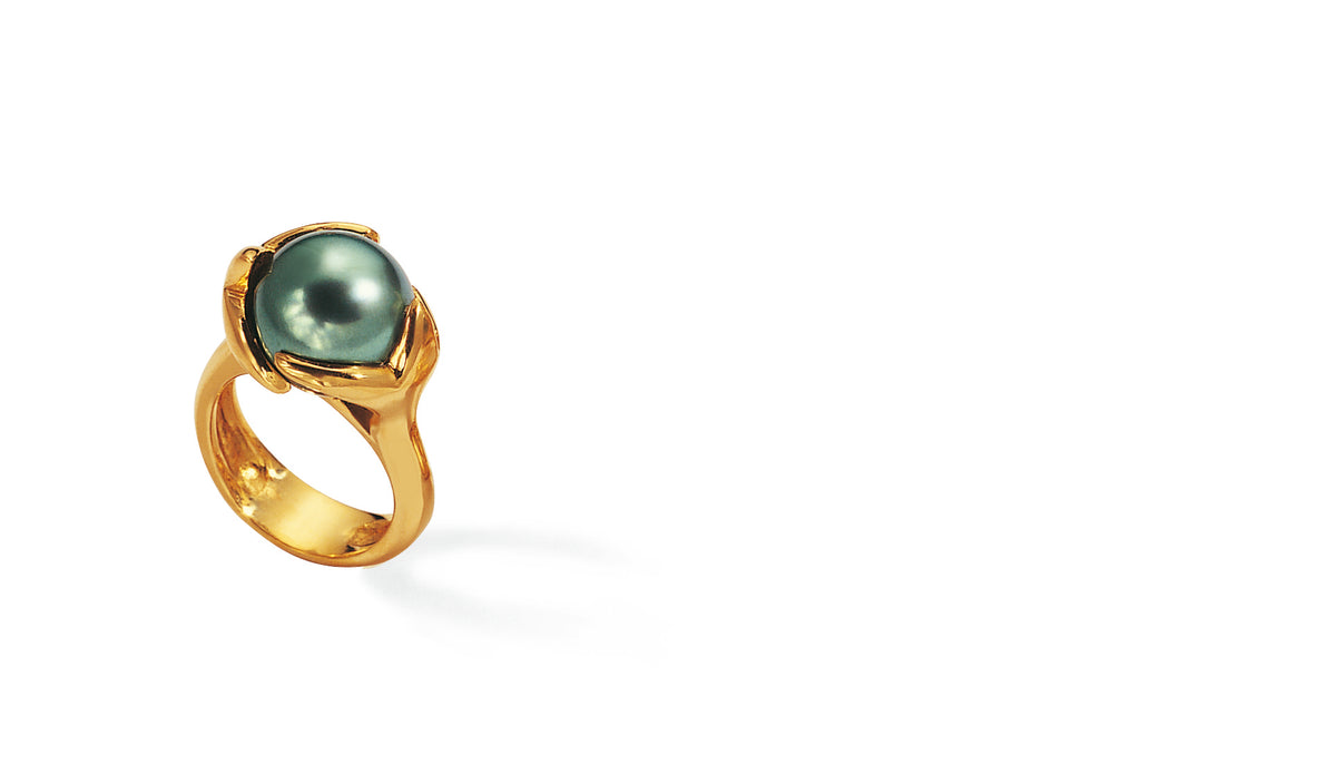 BAGUE OR JAUNE 18CT TAHITI 13-13.5 12G00 – A1150T-J