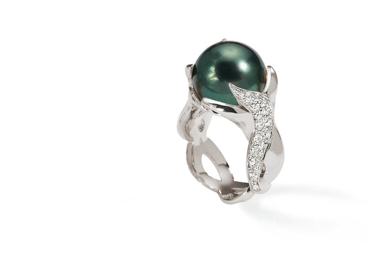 BAGUE ORG 18K D0.80 TAHITI 14.5-15 16G40 – A1153T-G