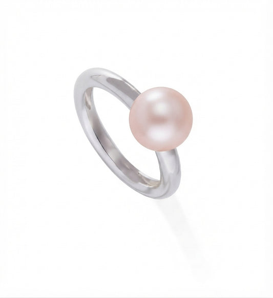 BAGUE OR 750‰ ED ROSE 9.5-10MM