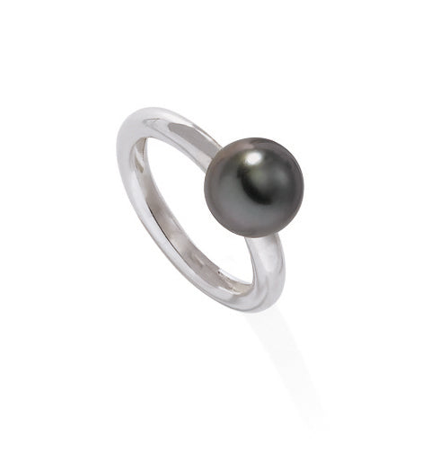 BAGUE OR GRIS 750‰ TAHITI 9.5-10MM  4G40 – A1214T-G