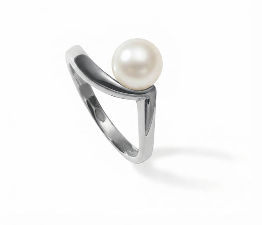 BAGUE OR 750‰ ED 7.5-8MM