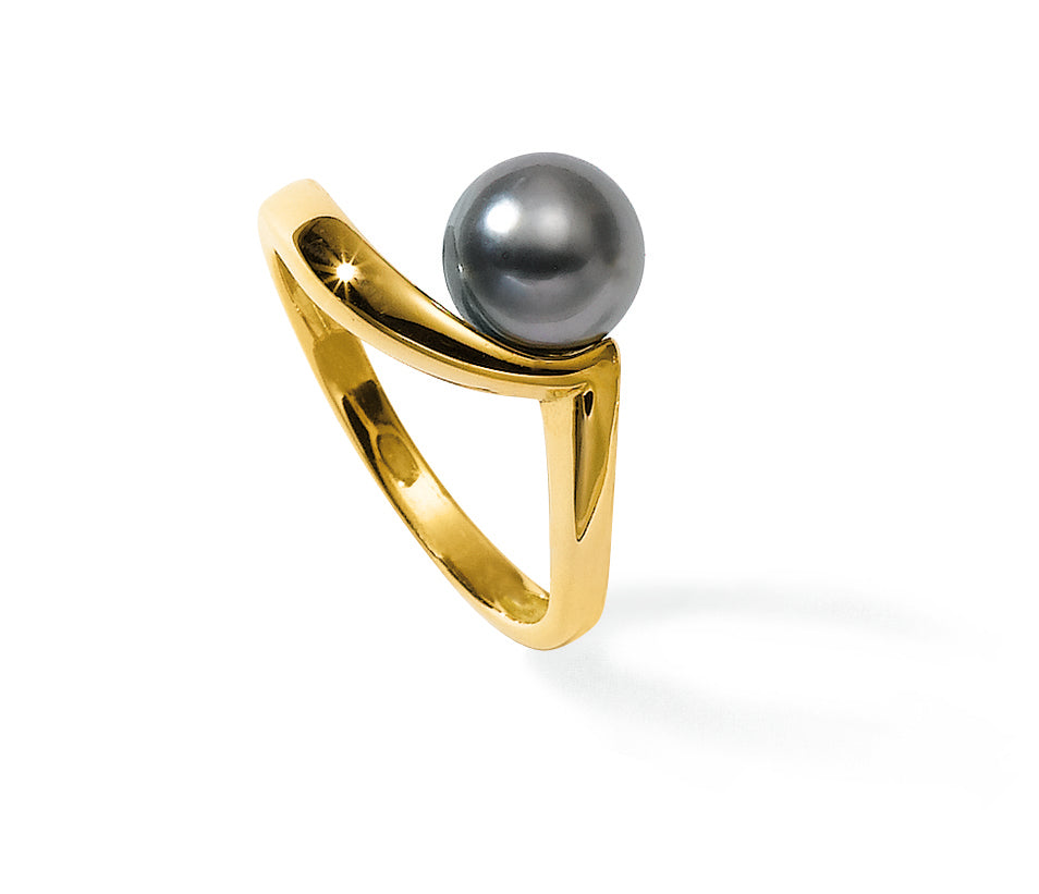 BAGUE OR JAUNE 750‰ TAHITI 8-8.5MM  3G50 – A1220T-J
