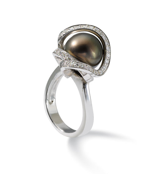 BAGUE ORG 18CT D0.33 TAHITI 11-11.5 8G30 – A1236T-G