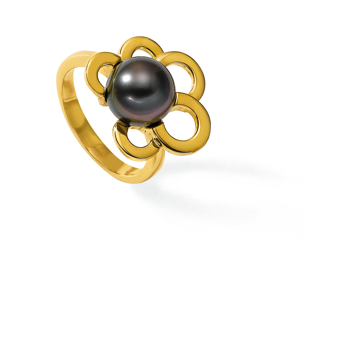 BAGUE OR JAUNE 18CT TAHITI 9.5-10MM 6G00 – A1240T-J