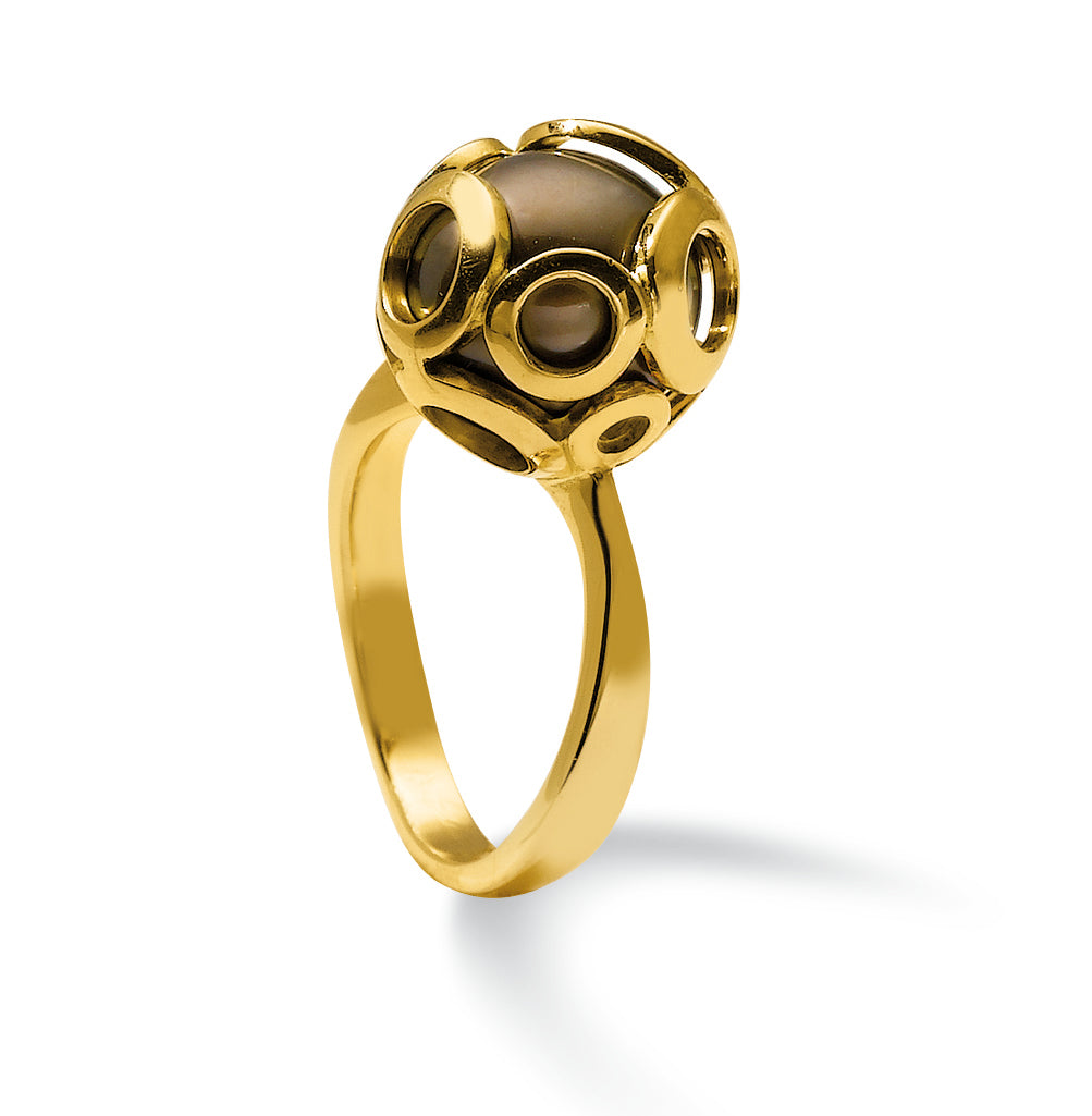 BAGUE OR JAUNE 18CT TAHITI 11-11.5  6G50 – A1242T-J