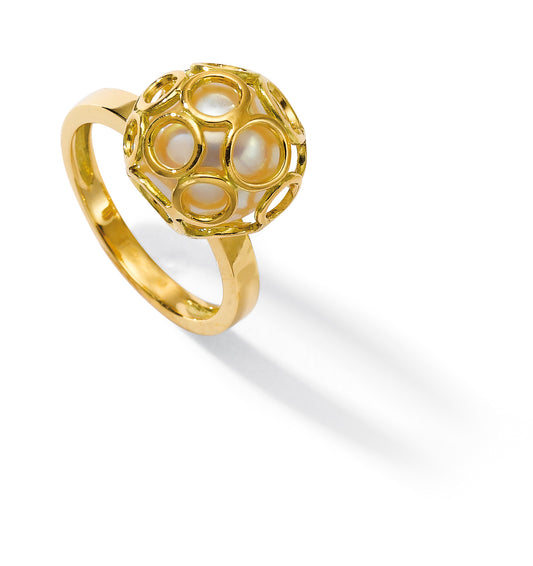 BAGUE OR JAUNE 18CT TAHITI 11-11.5  5G00 – A1248T-J