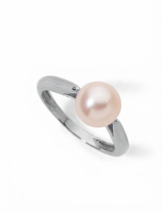 BAGUE OR 750‰ ED ROSE 8-8.5MM