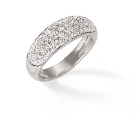 BAGUE DIAMANTS OR GRIS 18 CT D0.81  6G50 – A452D-G