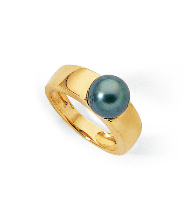 BAGUE OR GRIS 18CT TAHITI 8.5-9MM   5G30 – A682T-G