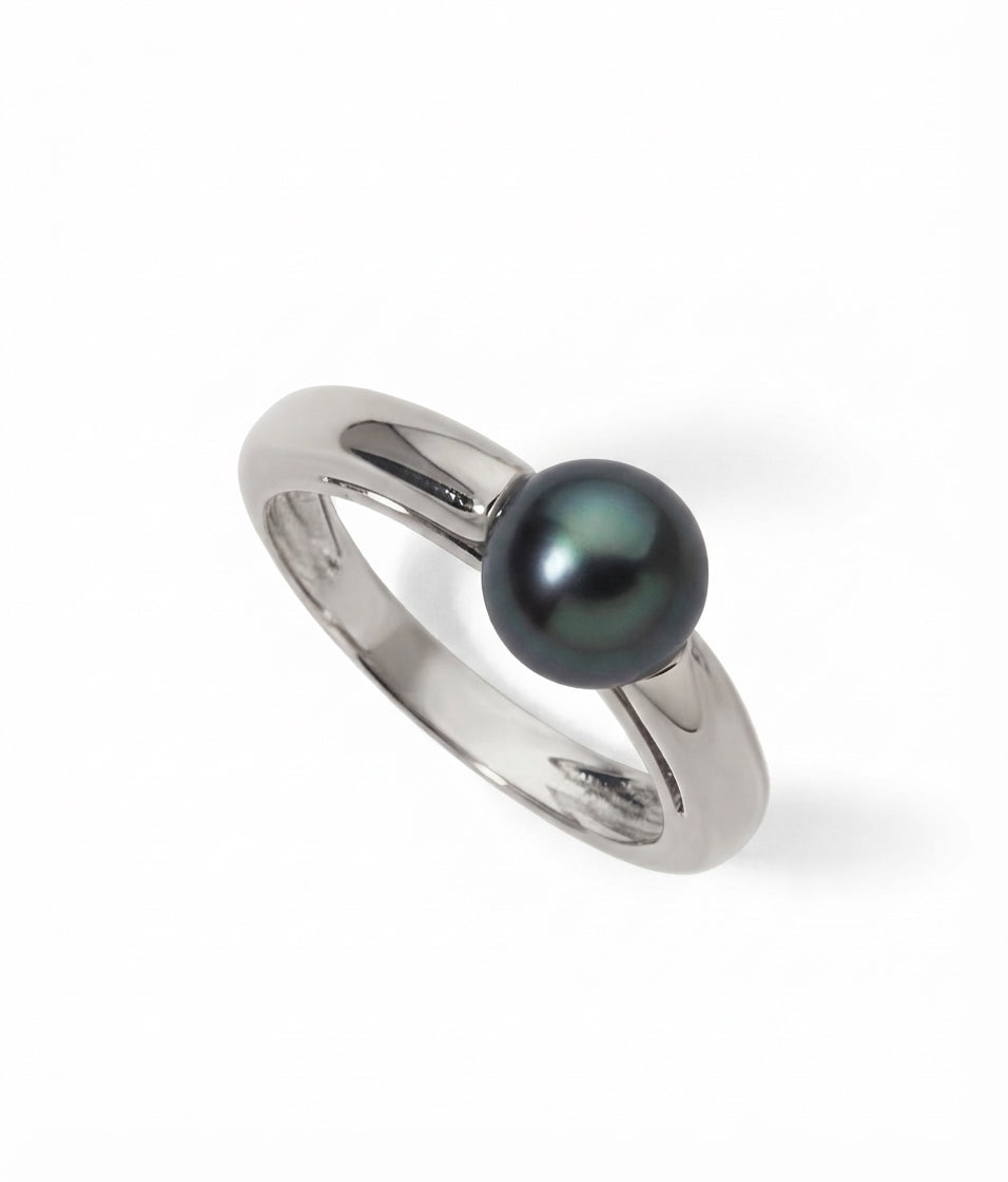 BAGUE OR 750/1000 ED NOIRE 6.5-7M 3G70