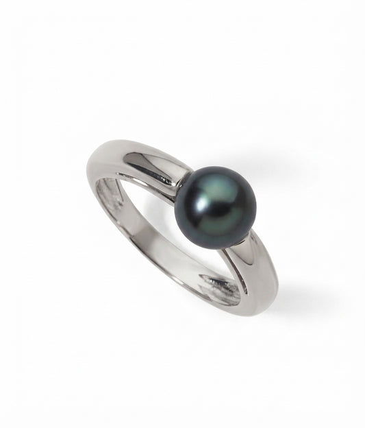 BAGUE OR 750/1000 ED NOIRE 6.5-7M 3G70