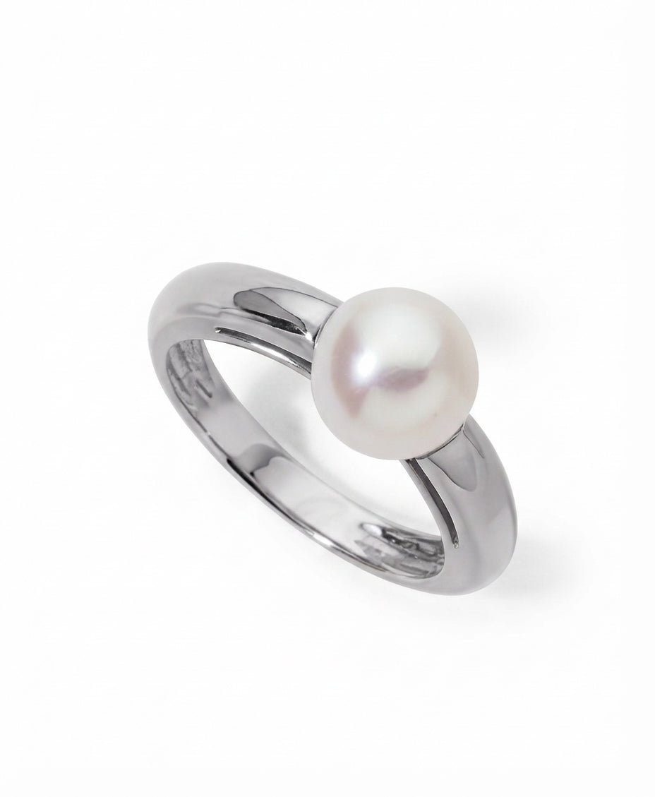 BAGUE OR 750‰ ED 7.5-8MM