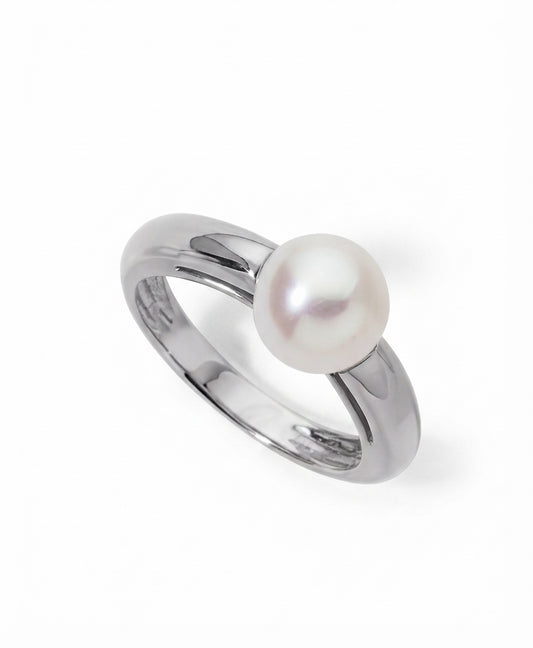 BAGUE OR 750‰ ED 7.5-8MM