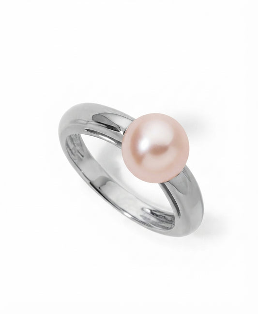 BAGUE OR 750‰ ED ROSE 7.5-8MM