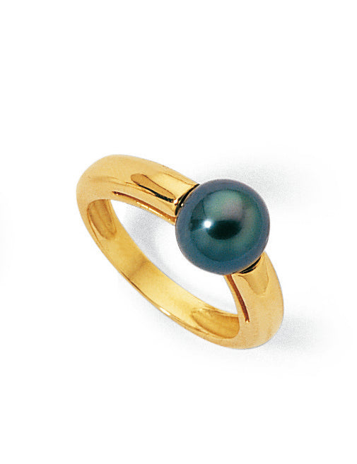 BAGUE OR GRIS 750‰ TAHITI 8-8.5MM   3G80 – A763T-G