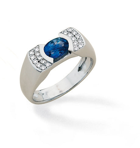 BAGUE ORG 750‰ D0.15 S.CEYLAN 7*5 7G20 – A903SC-G