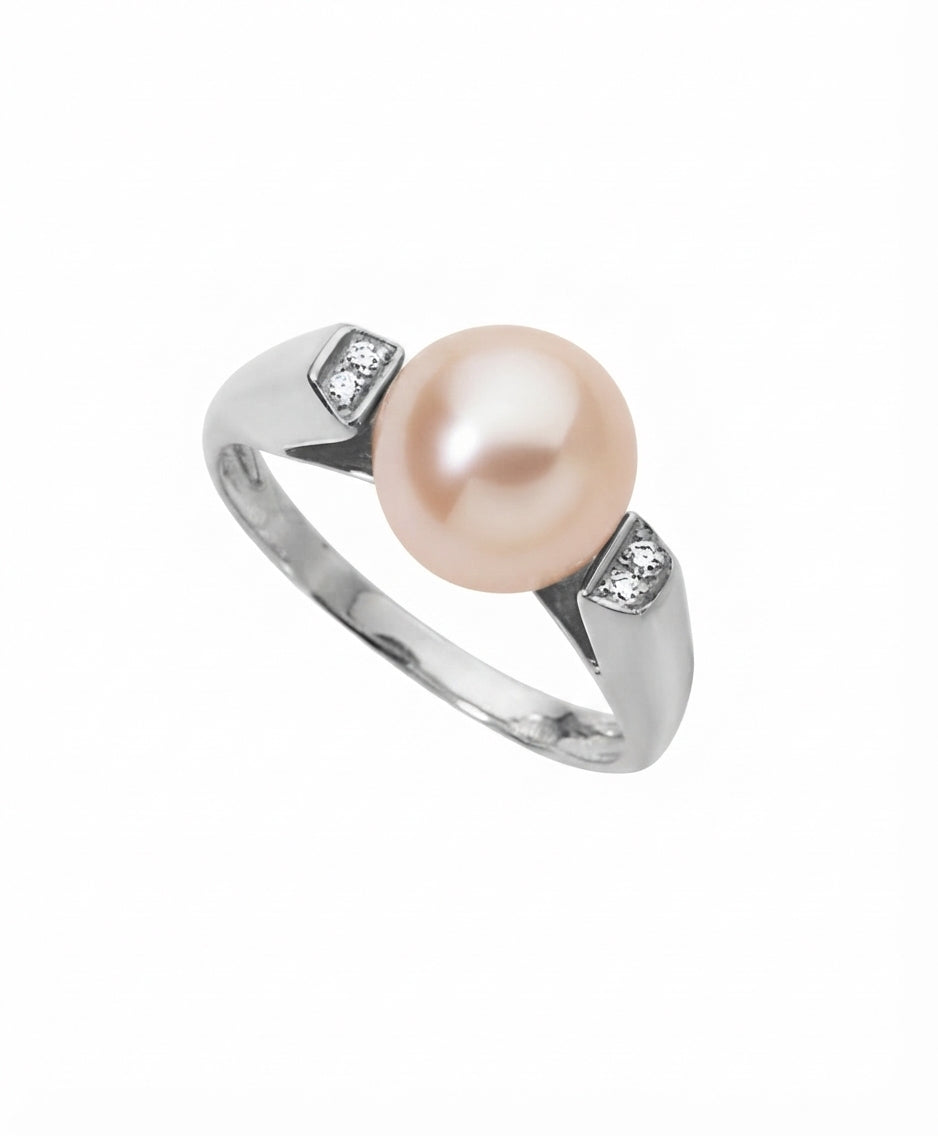 BAGUE OR 18CT D0.03 ED ROSE 9-9.5 3G06