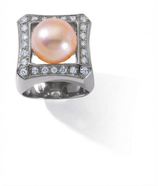 BAGUE OR GRIS 18 CT EDROSE 12-12.5 21G00