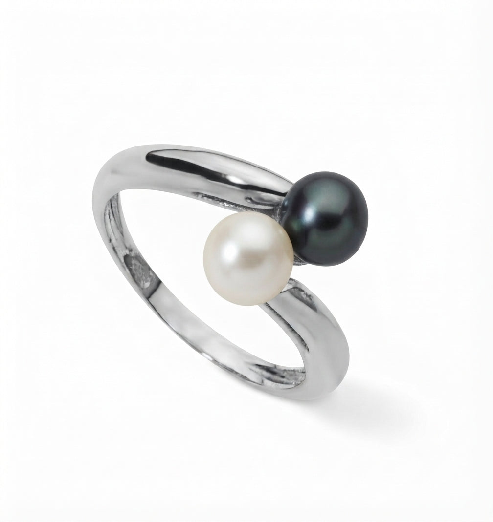 BAGUE OR 18CT EDB+EDN 6-6.5MM