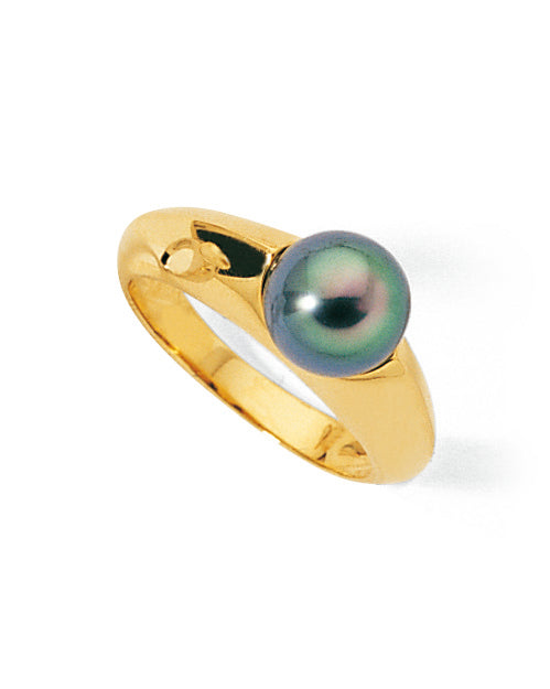 BAGUE OR GRIS 750‰ TAHITI 8-8.5MM   4G20 – A989T-G