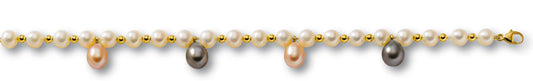 BRACELET EAU DOUCE 5-8MM ORJ 18CT   1G30 – BED25-J