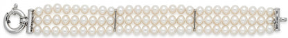 BRACELET 3RGS EDB 4.5-5M OR 18 CT 2G90