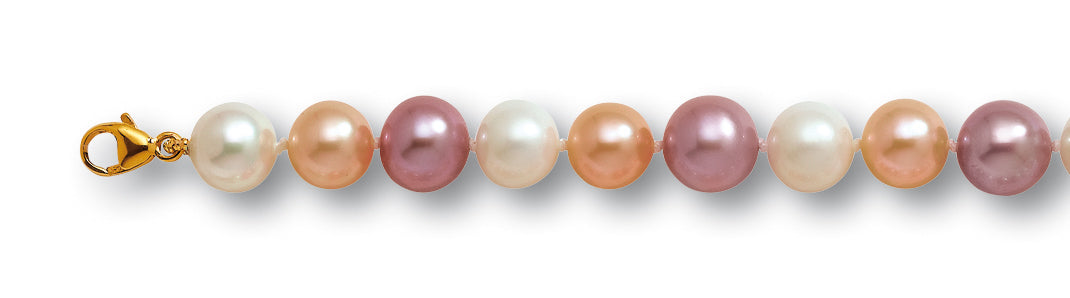 BRACELET ED MULTIC 7.5-8M ORJ 750‰  0G24 – BEDM8-J