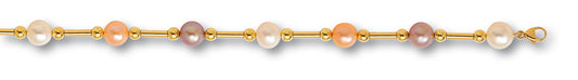 BRACELET ORJ 18CT ED MULTIC 7.5-8MM 1G80 – BM001-J