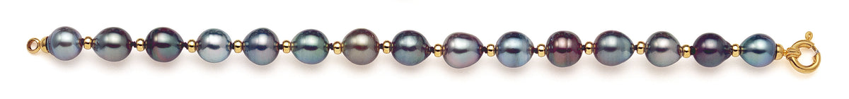 BRACELET TAHITI 8-9MM OR JAUNE 18CT 1G15 – BTBAR4-J
