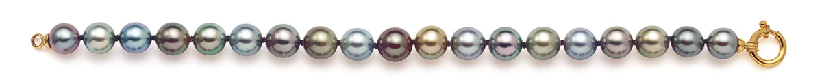 BRACELET OR GRIS 18CT TAHITI 8-9MM  1G30 – BTSR1-G