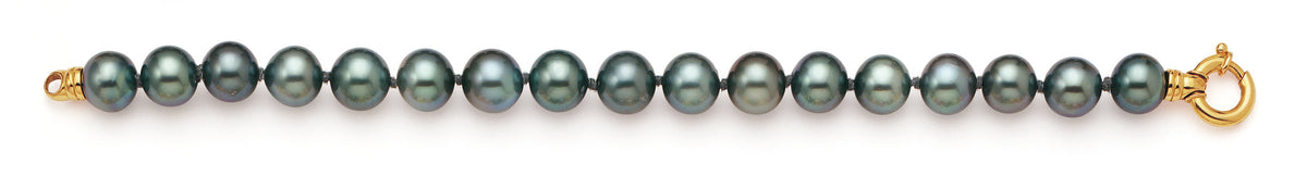 BRACELET OR GRIS 18CT TAHITI 9-10M  1G30 – BTSR3-G
