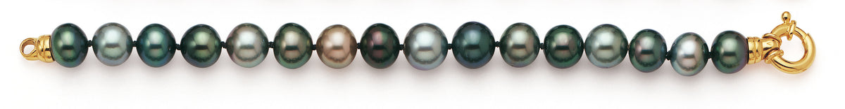 BRACELET TAHITI 10-11 OR GRIS 18CT  1G60 – BTSR4-G
